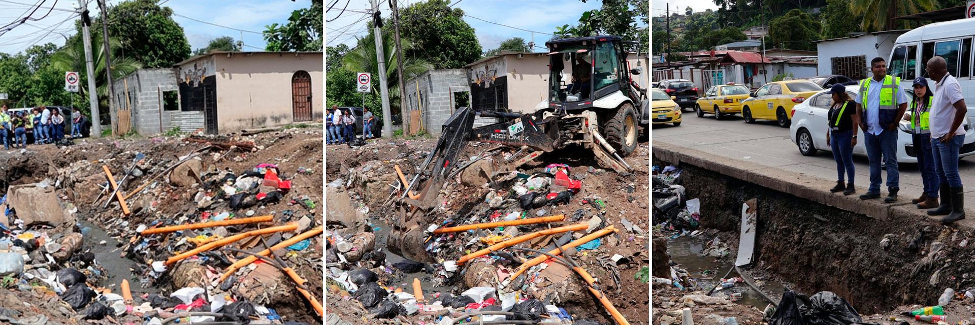 Instituciones inspeccionan área ubicada en San Isidro, corregimiento Omar Torrijos