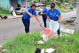 Más de 100 mujeres del Plan Libertad transforman calles y avenidas en San Miguelito