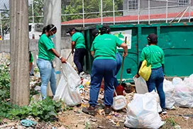 Barrido en el área de Cerro Batea, corregimiento Belisario Frías