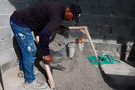 Arreglo de tinaquera en Calle M, corregimiento José Domingo Espinar