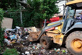 Se llevaron a cabo labores de recolección de desechos en El Mirador, corregimiento Belisario Frías