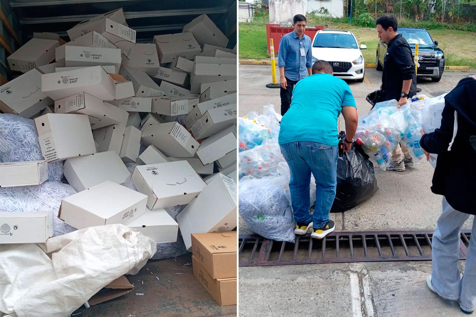 Fomentan la cultura del reciclaje y el manejo de desechos en el sector público