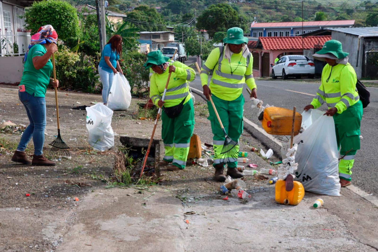 Barrido en la Etapa 3 y 4 en el corregimiento de Las Mañanitas