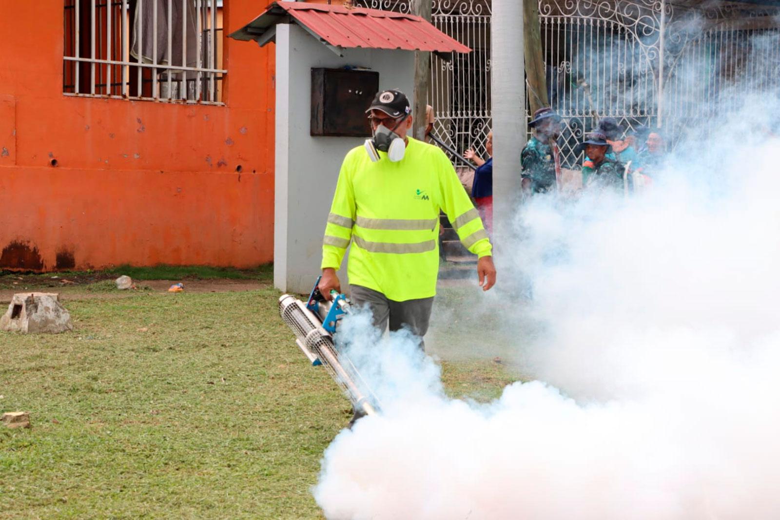 Fumigación en La Concepción, corregimiento de Juan Díaz.