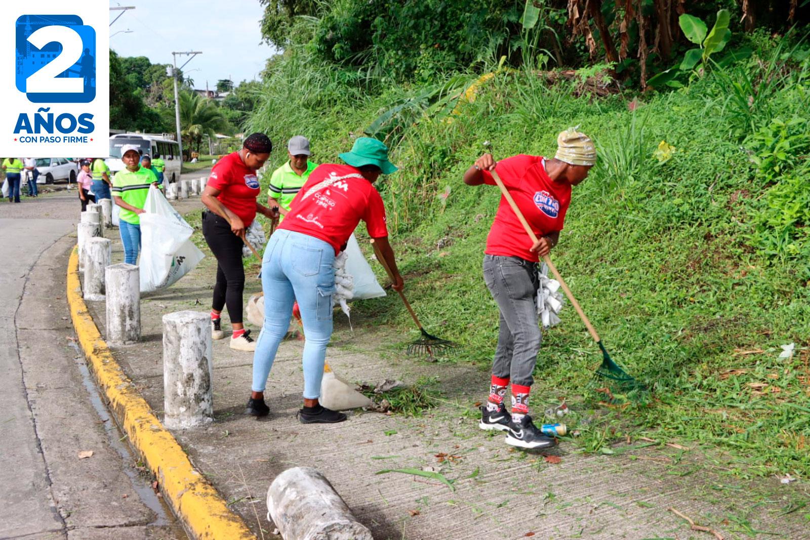 Limpieza de puntos críticos avanza con paso firme en Calle K en San Miguelito