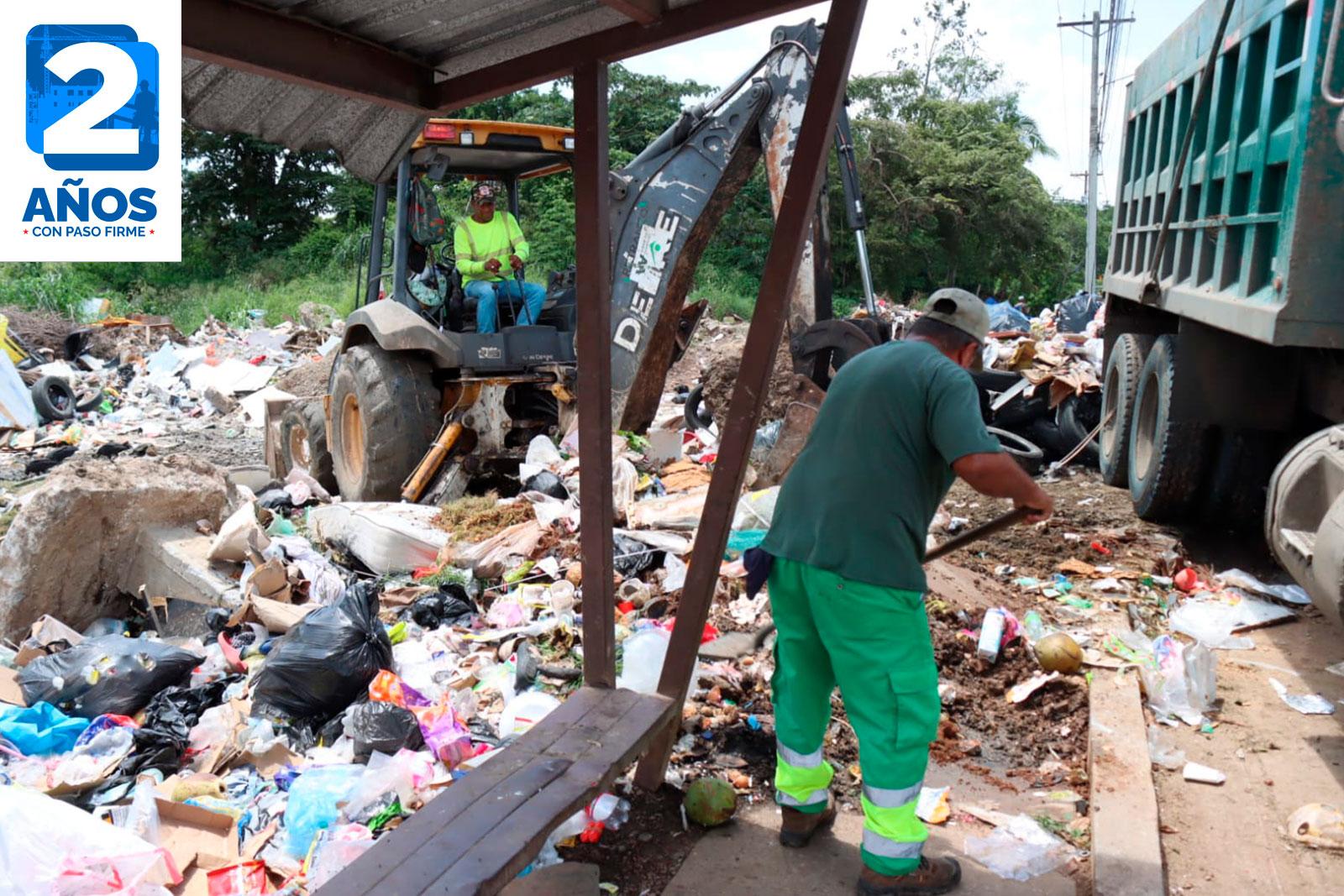 La batalla contra los vertederos clandestinos continúa en Nuevo Belén, Tocumen