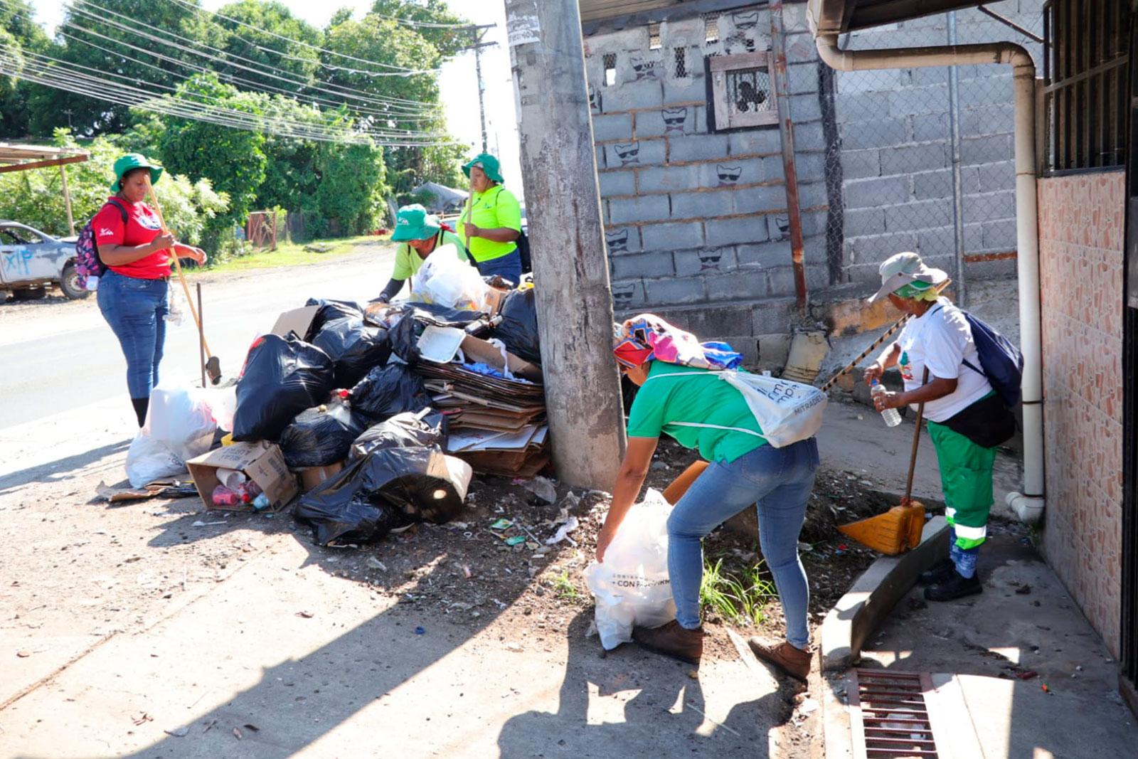 Barrido en Belén corregimiento de Tocumen