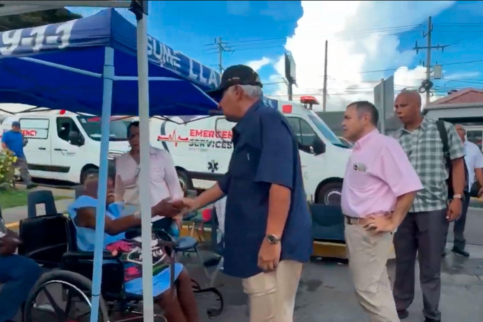 Presidente José Raúl Mulino visita la provincia de Penonomé después de sismo