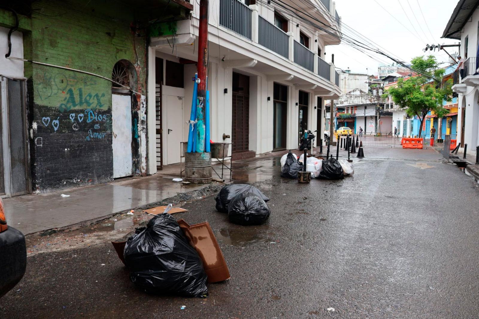 Recolección en el corregimiento de San Felipe