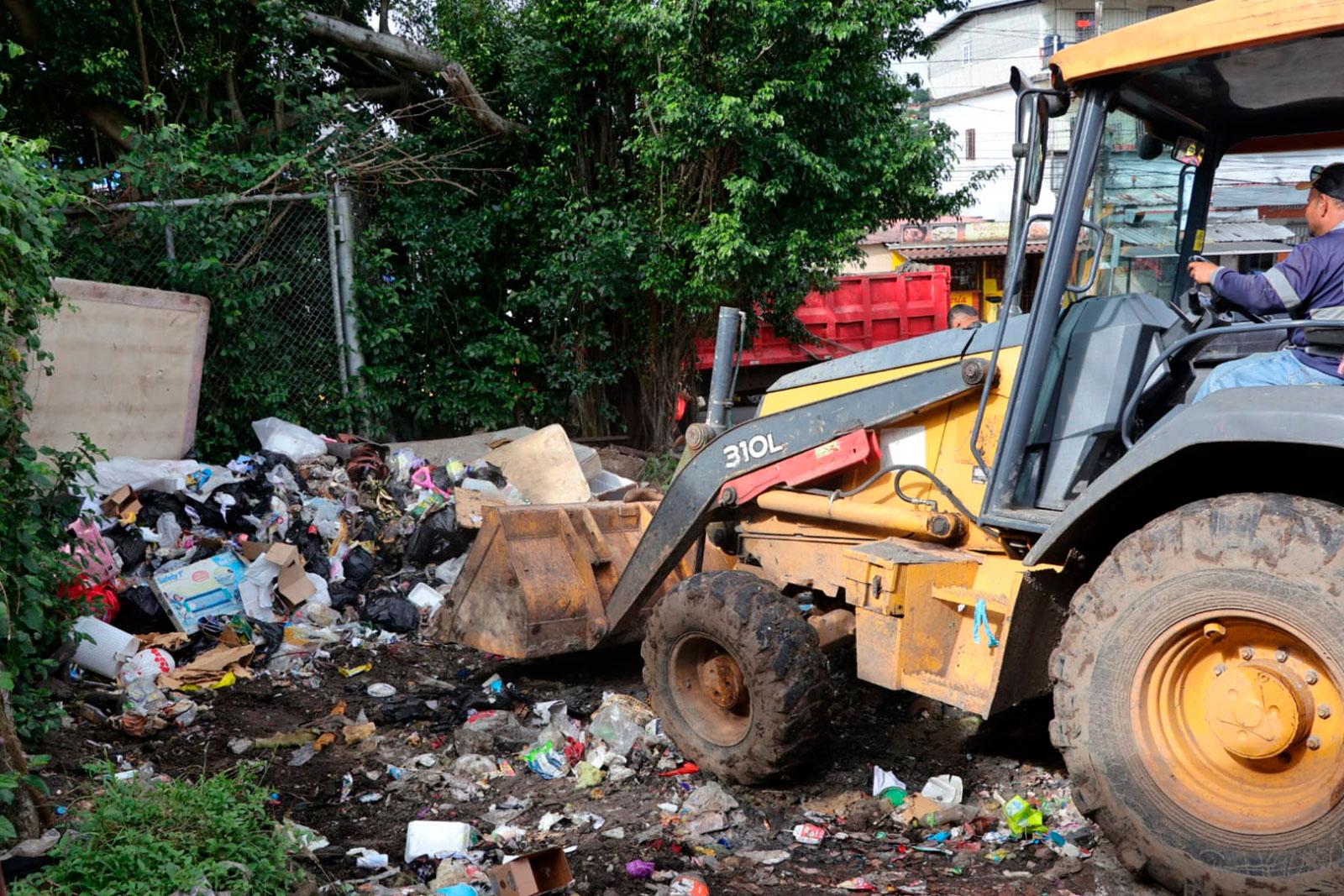 Se llevaron a cabo labores de recolección de desechos en El Mirador, corregimiento Belisario Frías