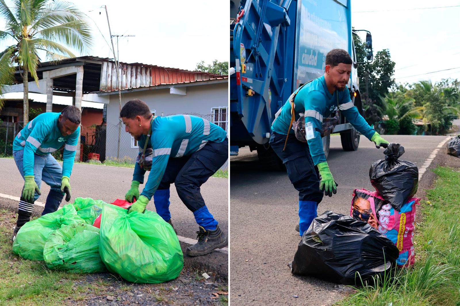 Jornada de recolección de desechos sólidos en Nuevo México, corregimiento de Caimitillo